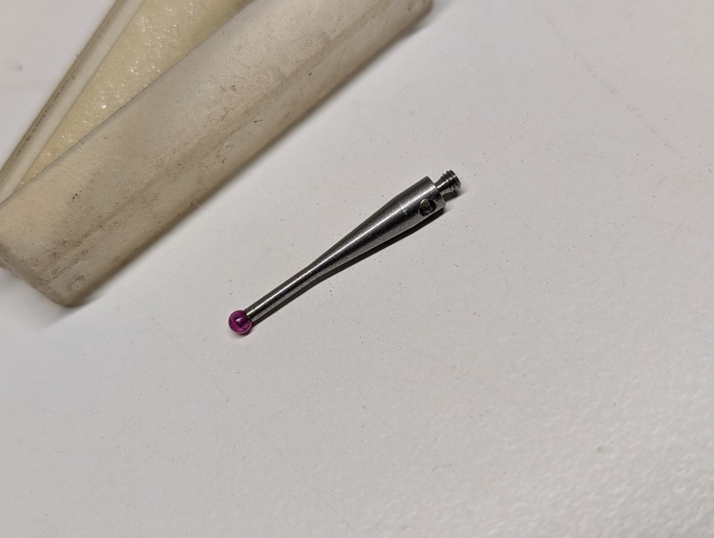 Renishaw 2mm Ruby Ball M2 Thread Stylus Indicator Tip CMM 21mm WL SS Stem