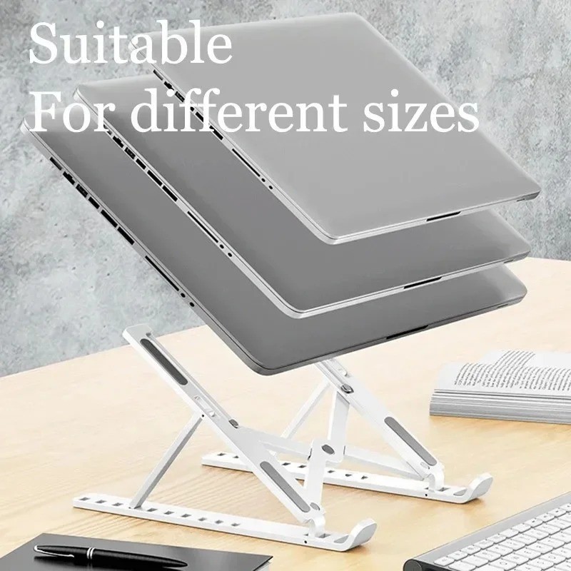 Portable Laptop Stand Adjustable Foldable Notebook Tablet Holder Computer Desk