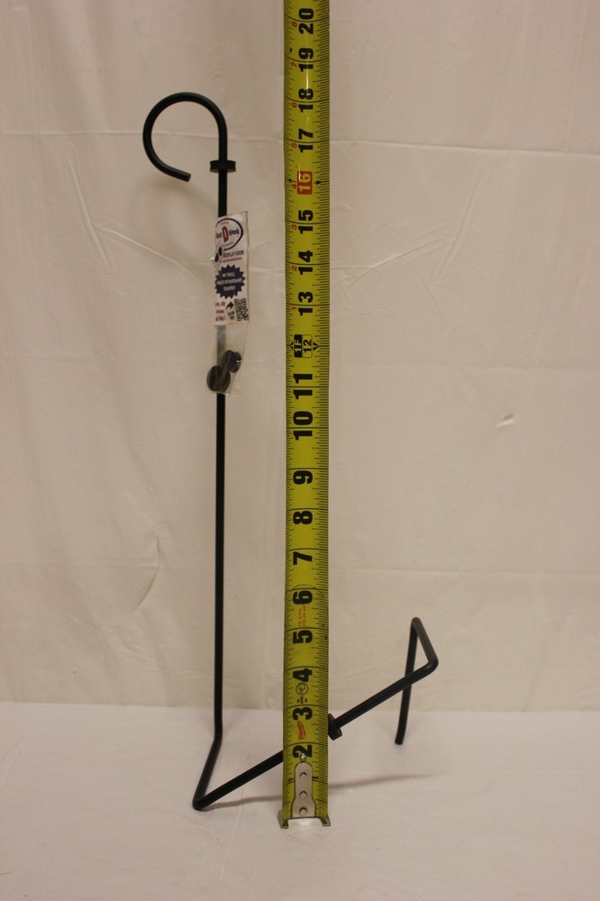 What D Hook 4" Deck Rail Post Garden Display Hook No Hardware Needed G2