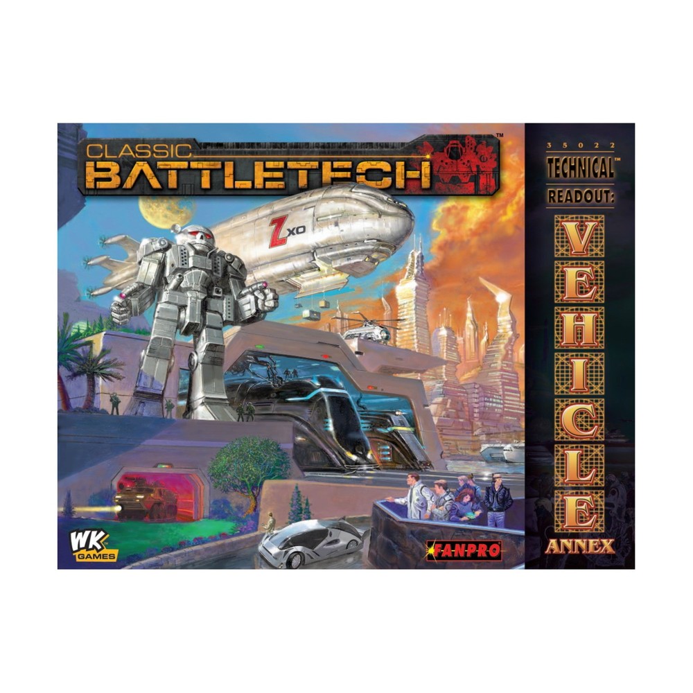 Fanpro Battletech Technical Readout Vehicle Annex VG