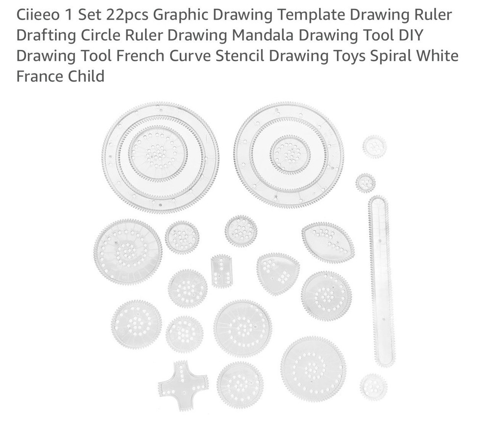 Graphic Drawing Template Drawing Ruler Drafting Circle Ruler