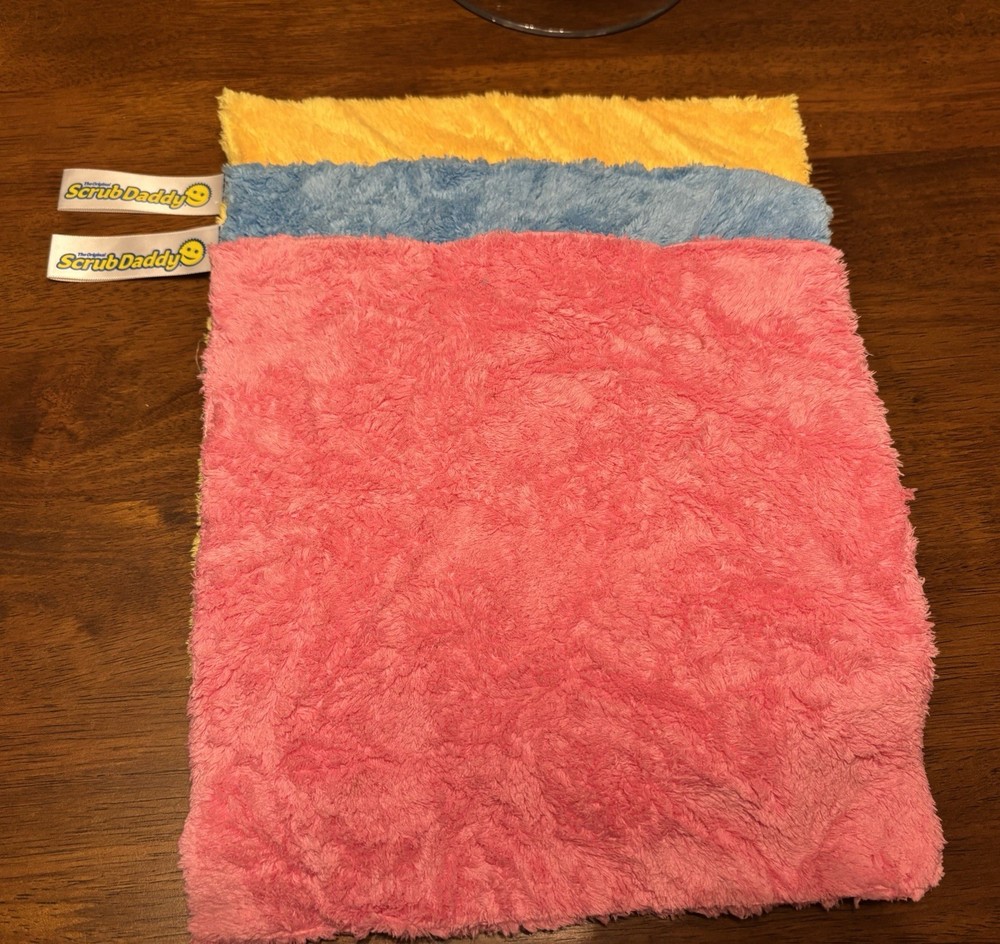 Scrub Daddy, Microfiber Cloths, Set Of Three