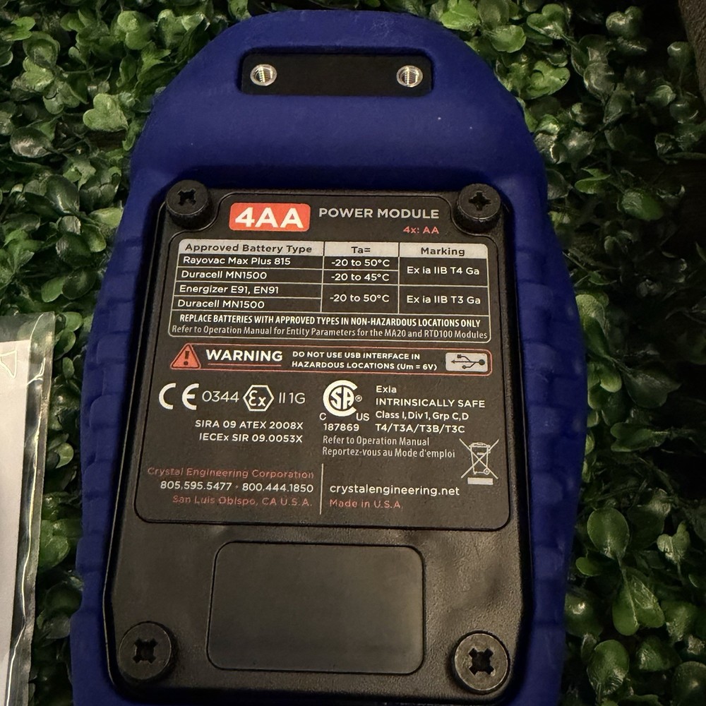 RTD100-3KPSI Crystal nVision Reference Recorder