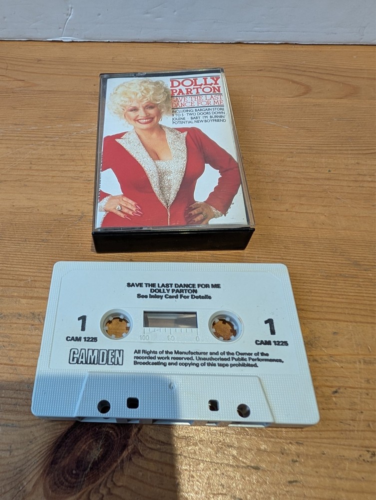 6 x Dolly Parton - Audio Cassette Tape Bundle