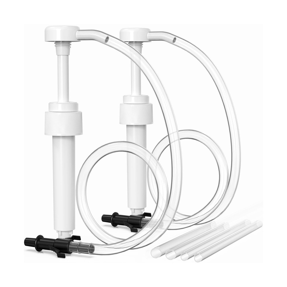 2 Pack Fluid Pump, Fluid Pump for Standard Quart Bottles，10cc Per Pump St