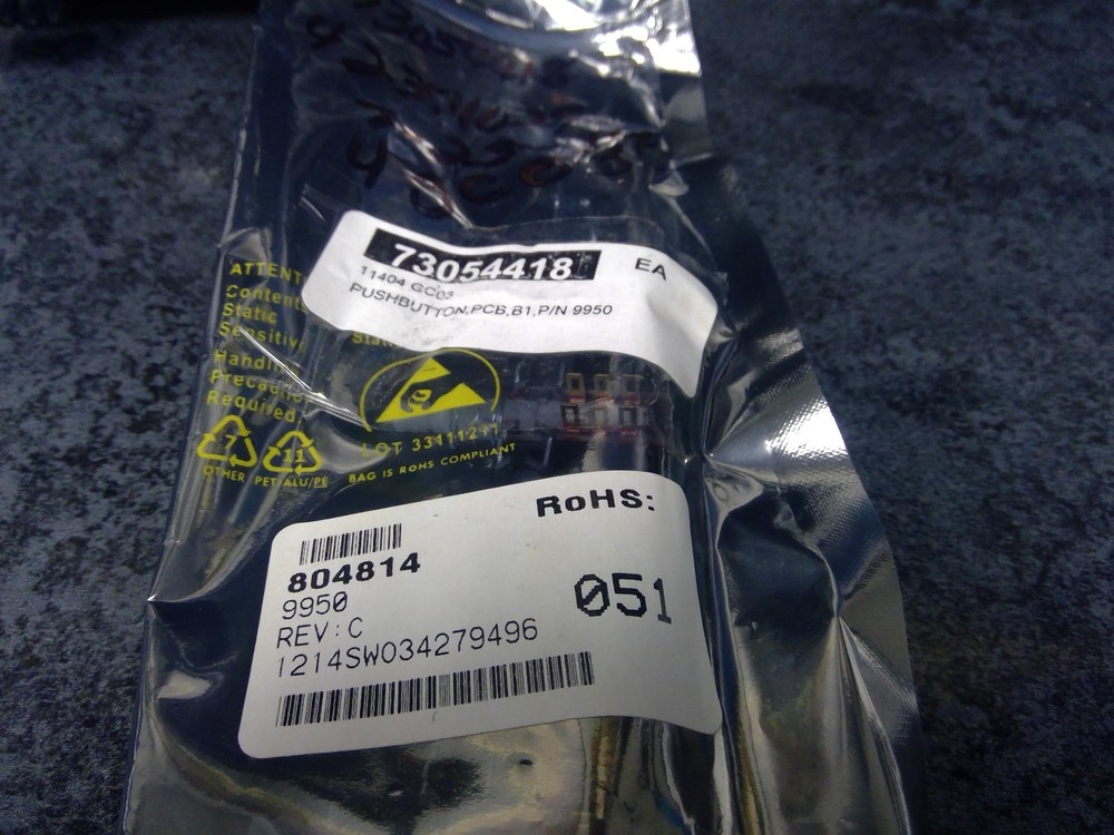 Thermo Environmental Instruments Inc. Circuit Board P/N 9950, PCB, PUSHBUTTON