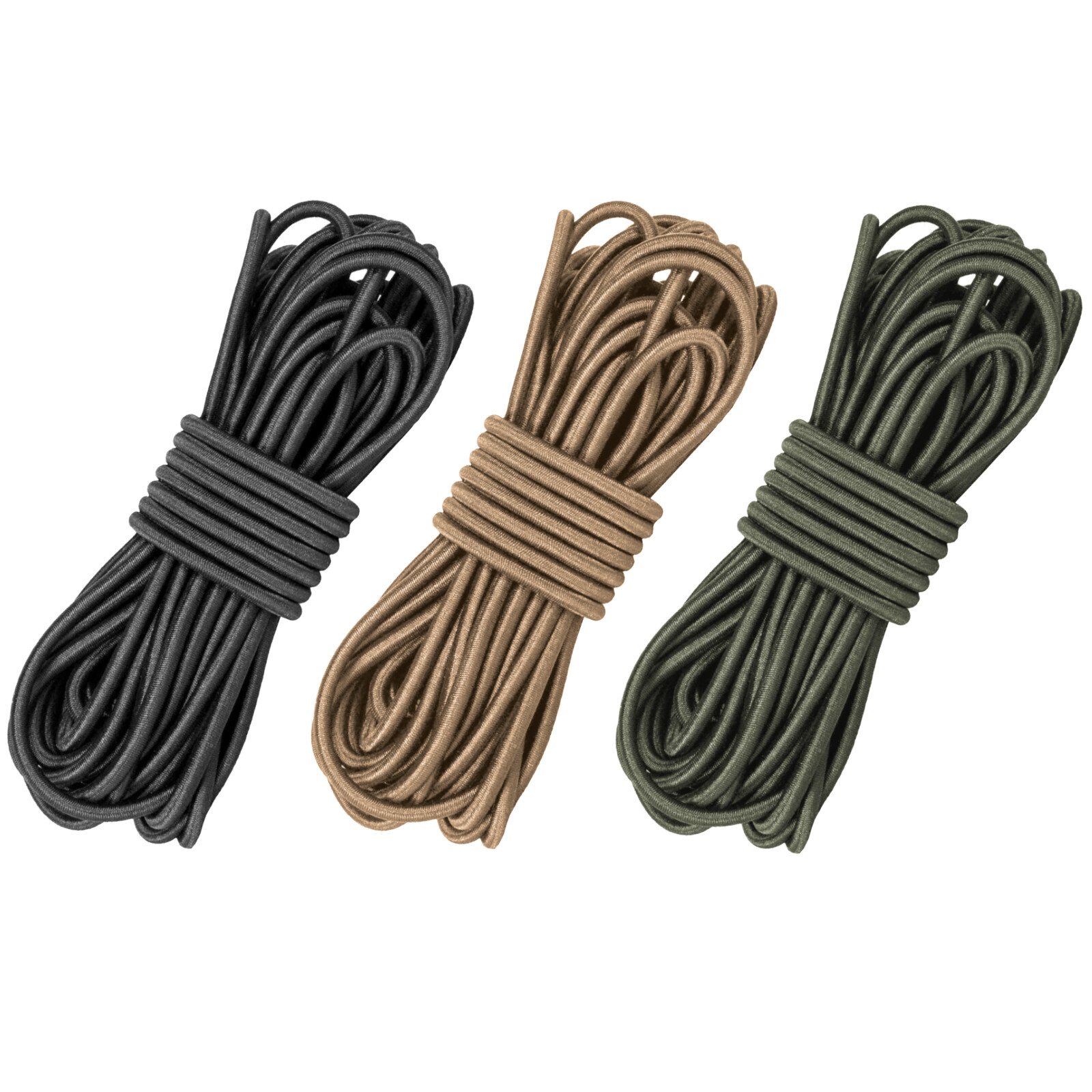 1/8" Multi-Use Elastic Bungee Cord  Heavy Duty Shock Rope Tie Down Stretch Band