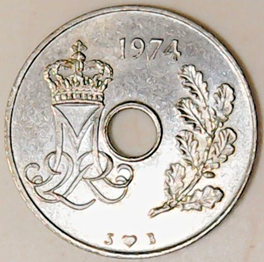 Denmark - 25 Ore - 1974 (#1)