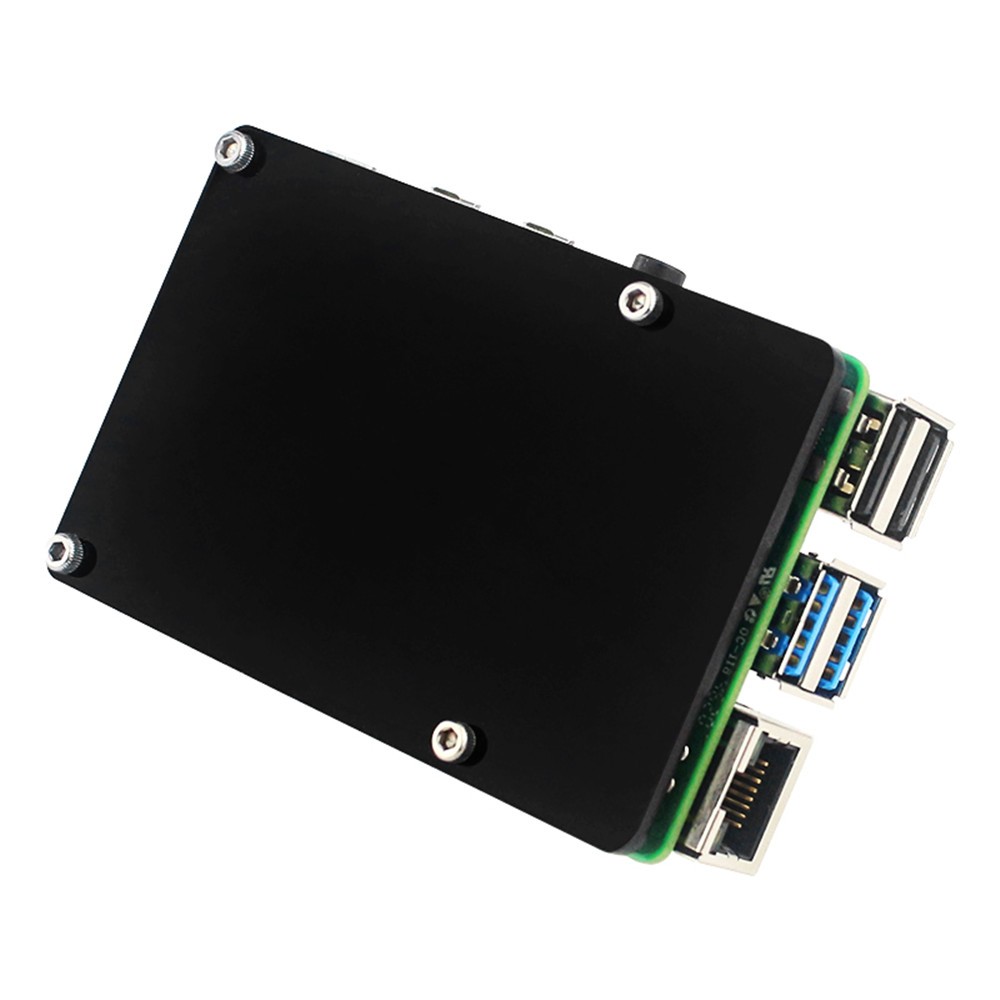 Replacement Copper Heatsink Protective Passive Cooling Case For Raspberry Pi 4B