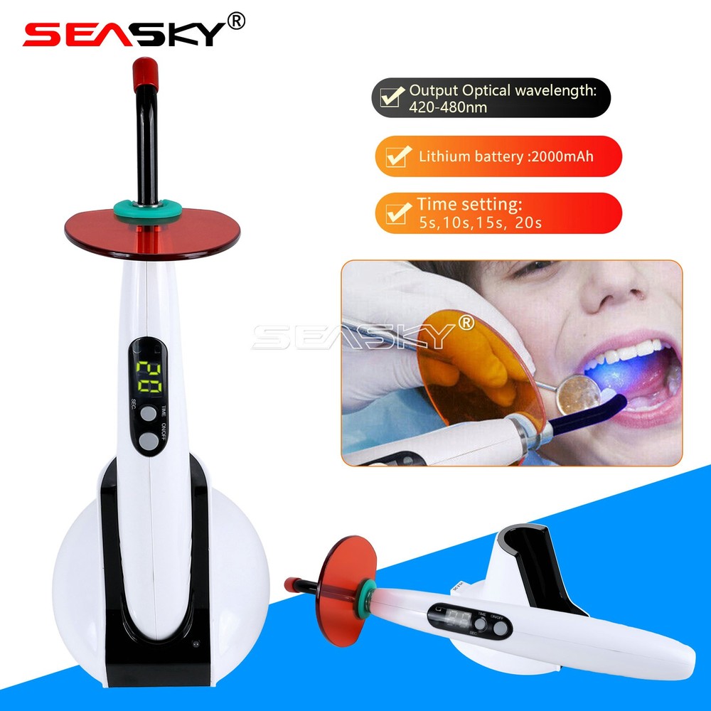 LED.B Dental Wireless Curing Light Dentist Cordless Curing Lamp