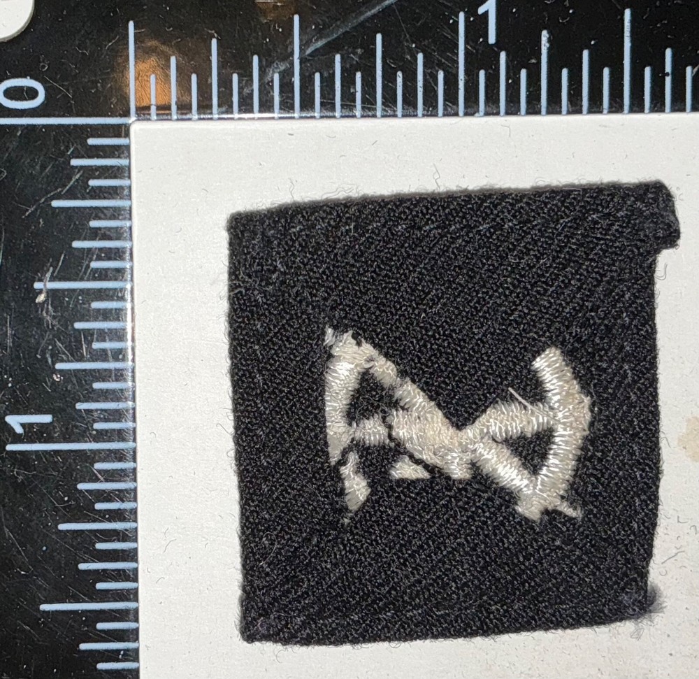 USN US Navy Quartermaster Distinguishing Qualification Mark Striker BLACK Patch