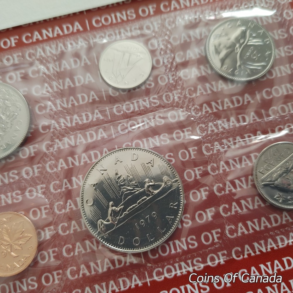 1979 Canada Prooflike 6 Coin Original Set Multiple Sets Available #coinsofcanada