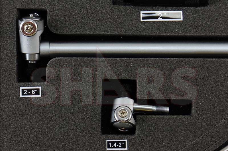 Shars 1.4-6" Dial Bore Gage Gauge .0001" Engine Cylinder Measuring Hole New L}