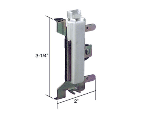 CRL 2" Wardrobe Door Bottom Guide - Cox