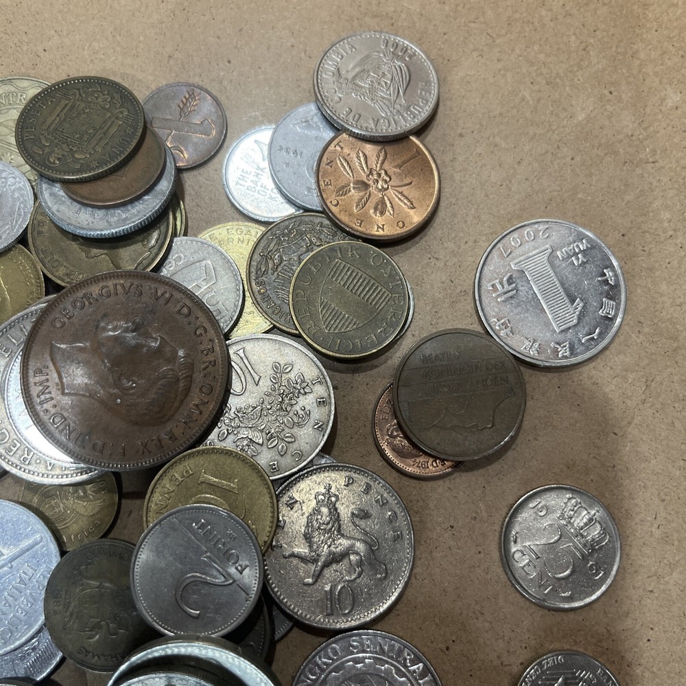 One Pound Mixed World Coins #2