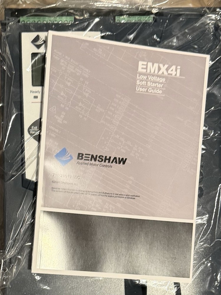 Benshaw Soft Start 150 HP New