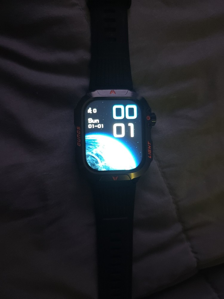 Military style, smartwatch.