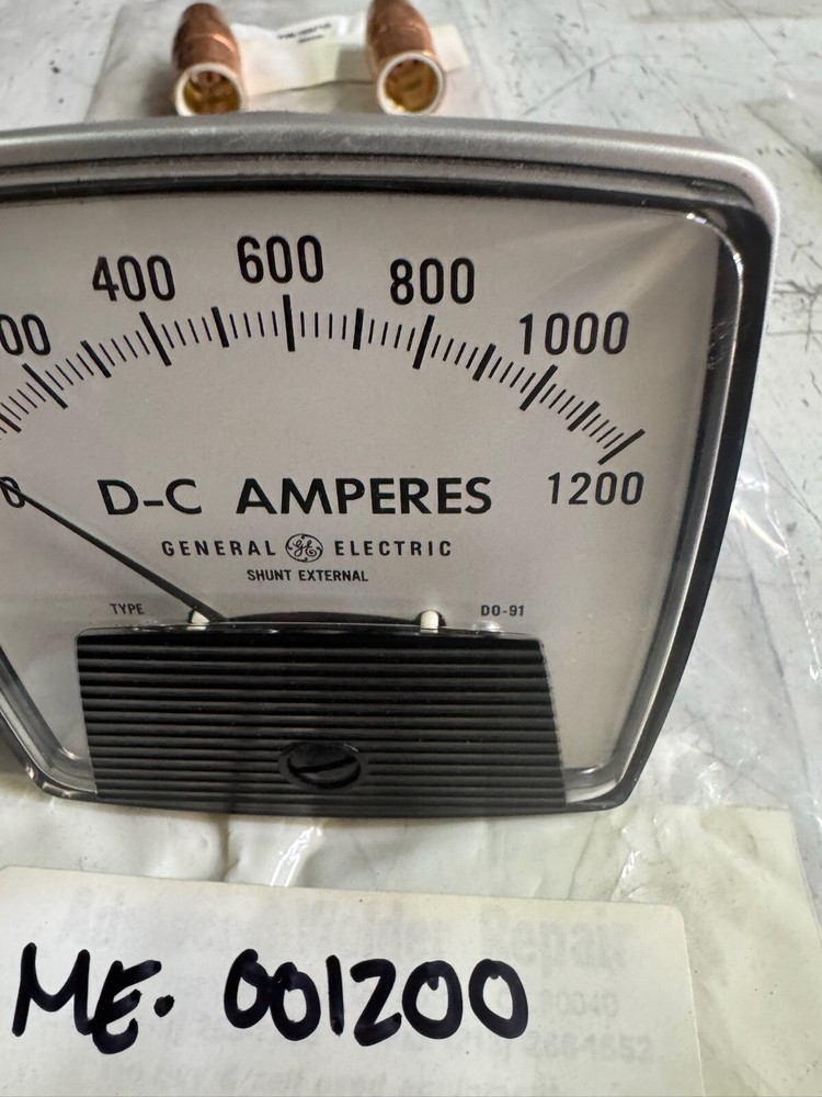 001200 Meter Amp DC 0-1200 - New Replacement Part