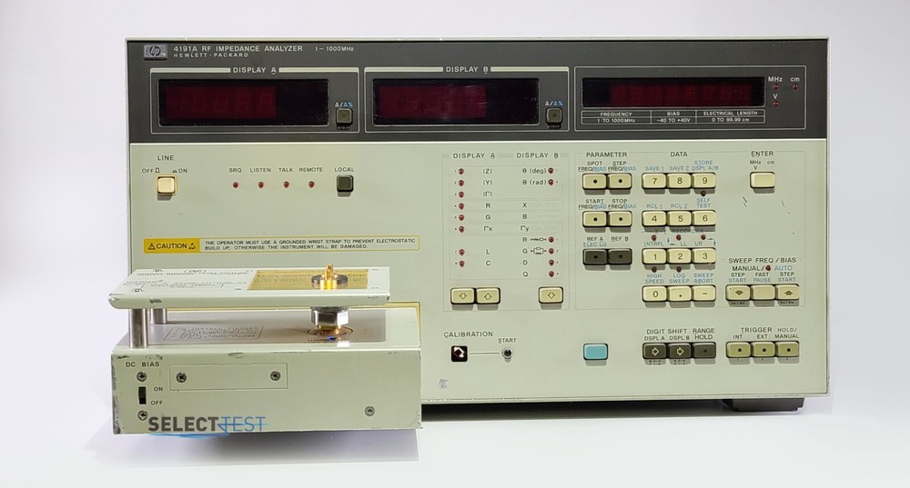 AGILENT (HP) 4191A RF IMPEDANCE ANALYZER W/ 16093A BINDING POST (REF: 691G)