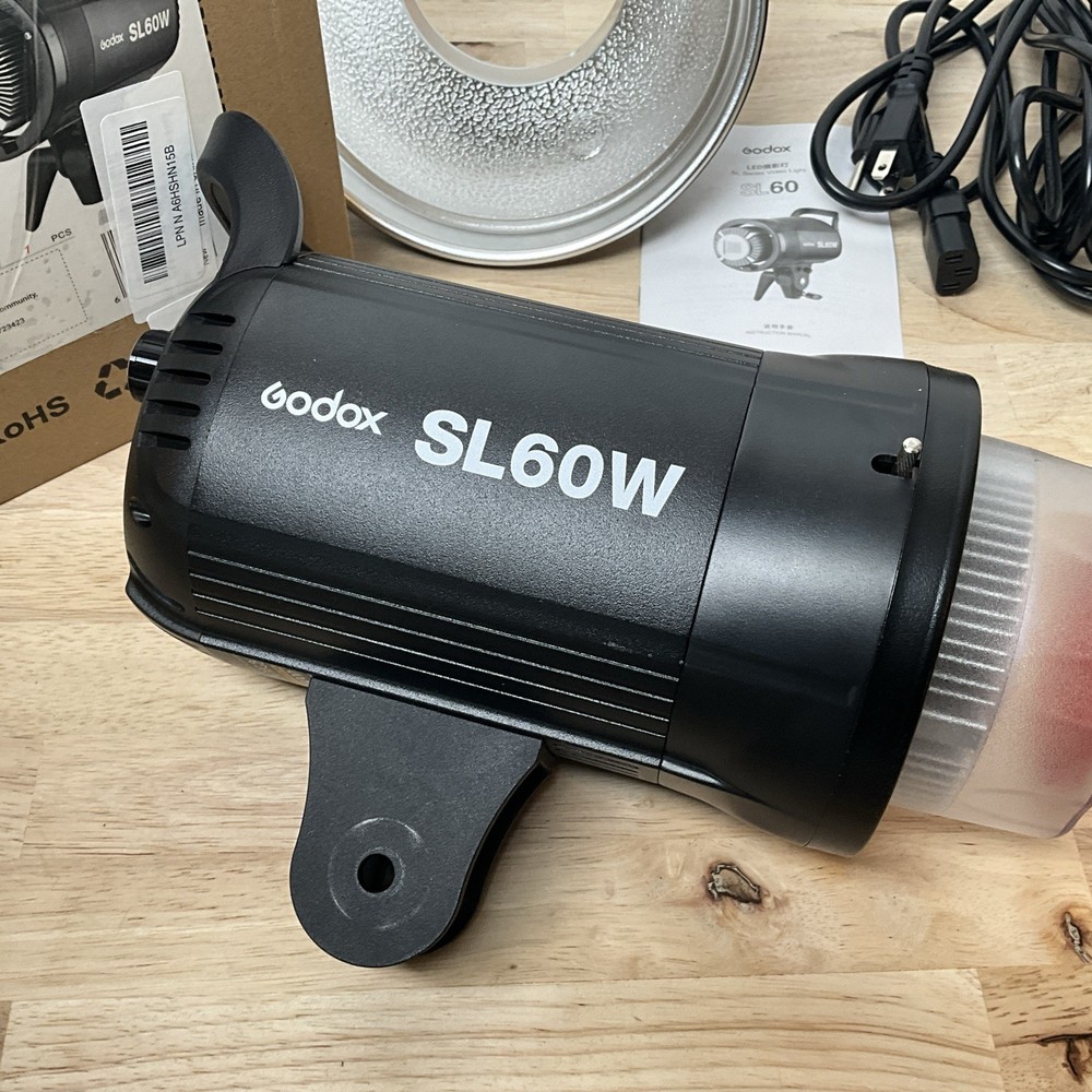 Godox SL60W 60W LED Video Light Studio Continuous Light - TESTED - NO MOUNT