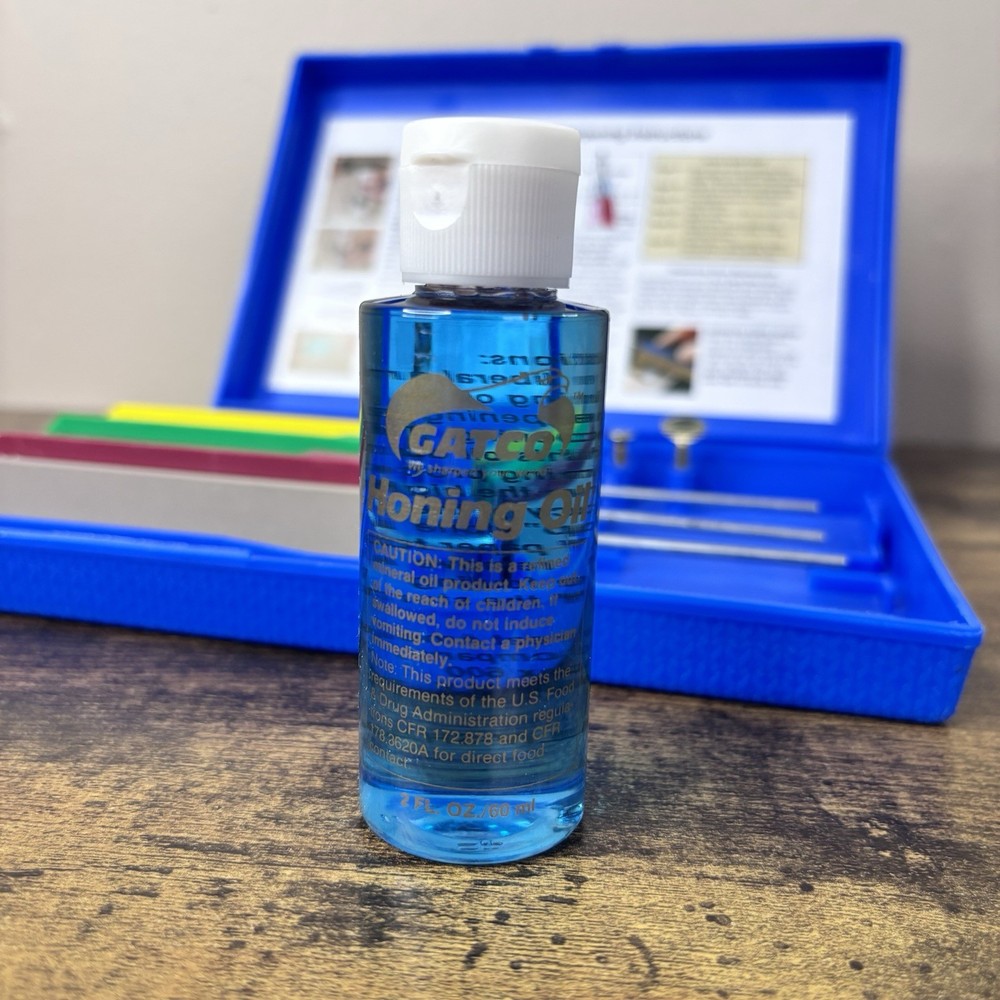 Gatco Edgemate Professional Knife Sharpening System Blue Case