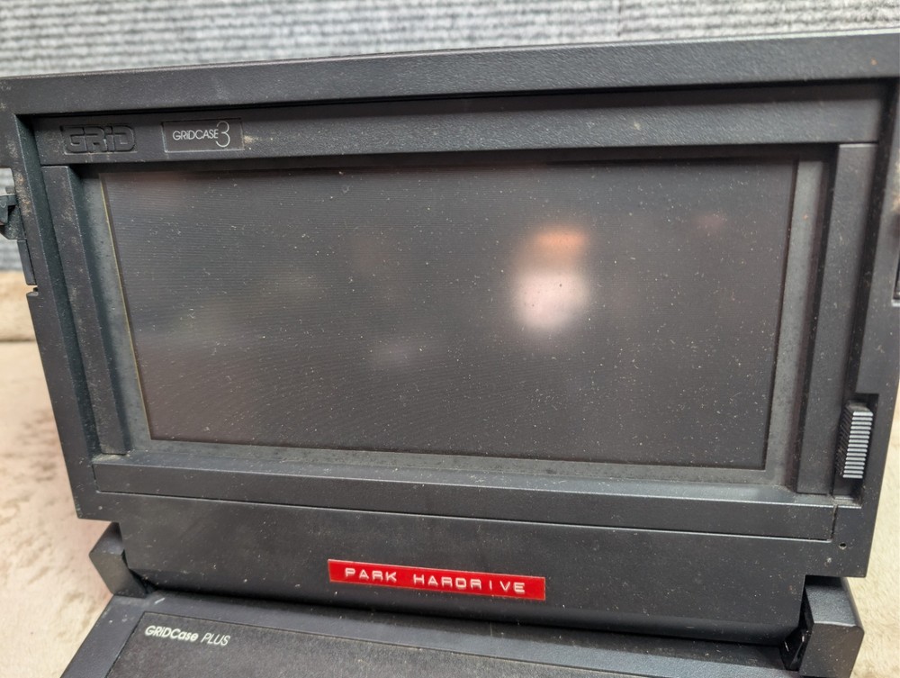 Vintage Gridcase 3 Plus Computer U.S. Central Command Air Force MacDill 1980's