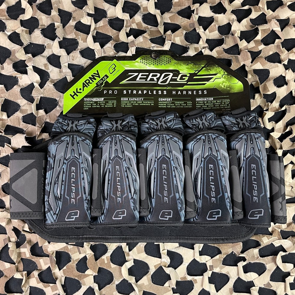 NEW Planet Eclipse Zero-G 2.0 5+4+4 Paintball Harness - Fighter Grey