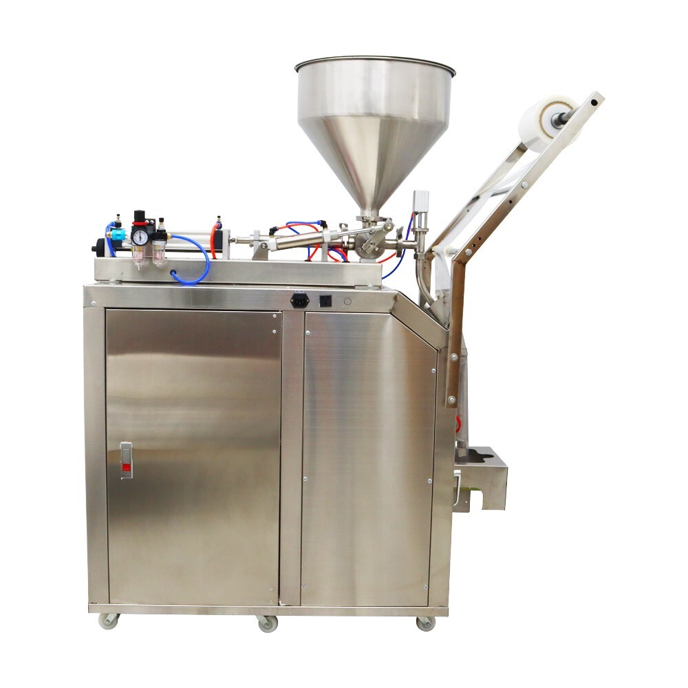 110V 10-100ml Automatic Bags Paste Liquid Filling Machine Quantitative Packager