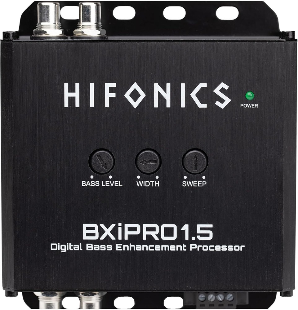 Bass Enhancer, Digital Processor with Dash Mount Remote Control, Integration ...