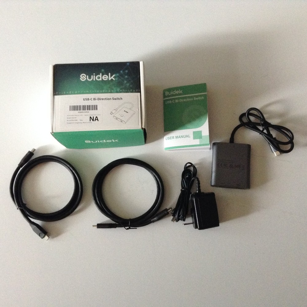 SUIDEK USB C Bi-Directional Switch