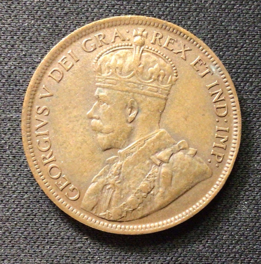 1917 Canada One Cent! WWI! ENN Coins