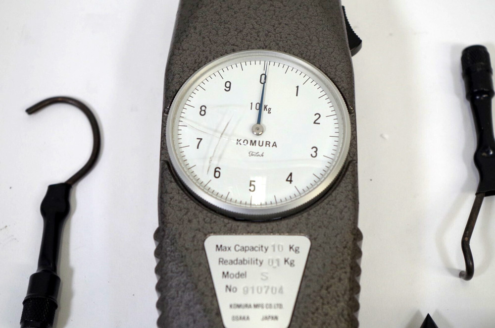 Vintage Komura Model S Push Pull Scale As Is