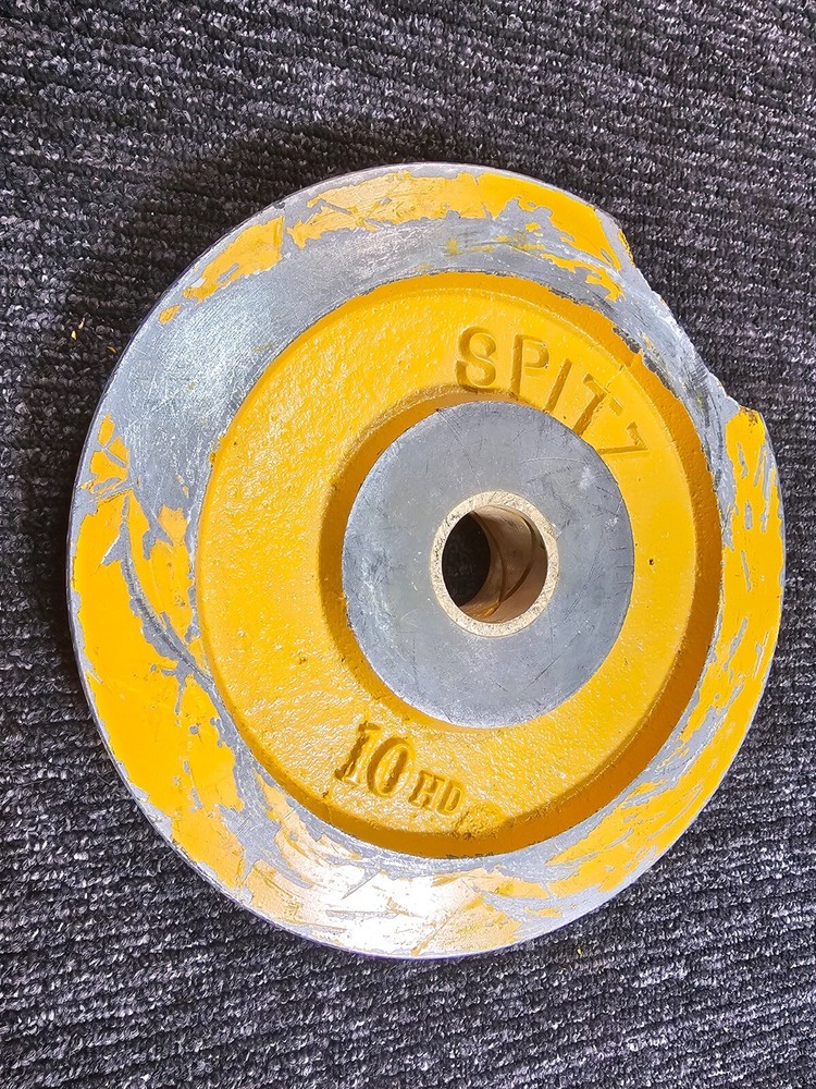 Spitz 10 HD Cable Pulley, Brass Bushing, Yellow