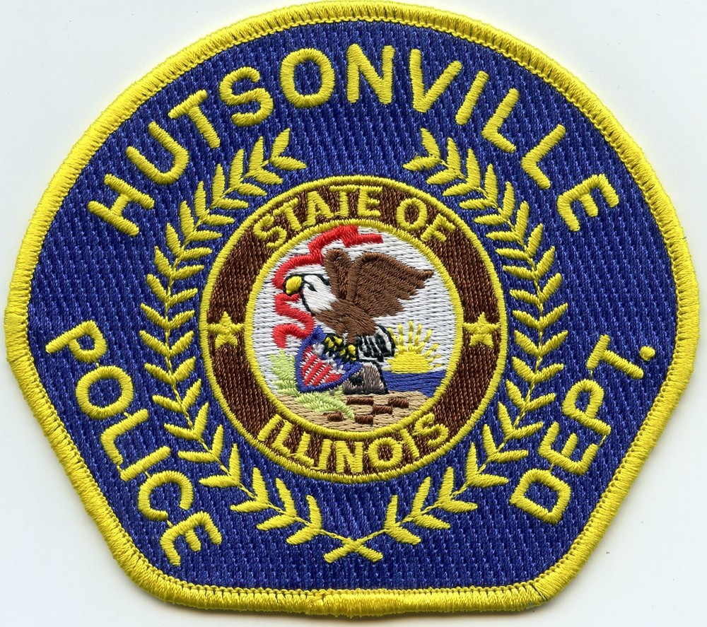 HUTSONVILLE ILLINOIS IL POLICE PATCH