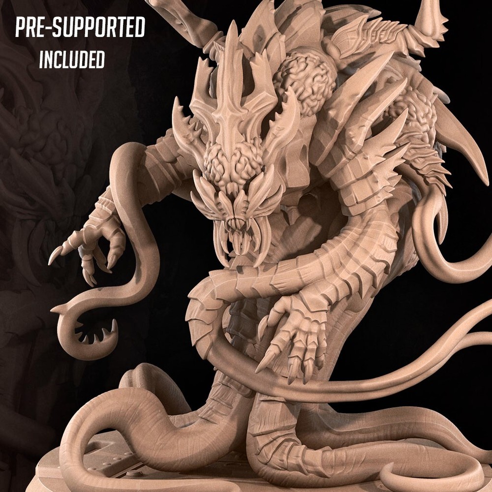 Space Monster - Tentacle Monstrosity - Bite the Bullet - Dungeons and Dragons