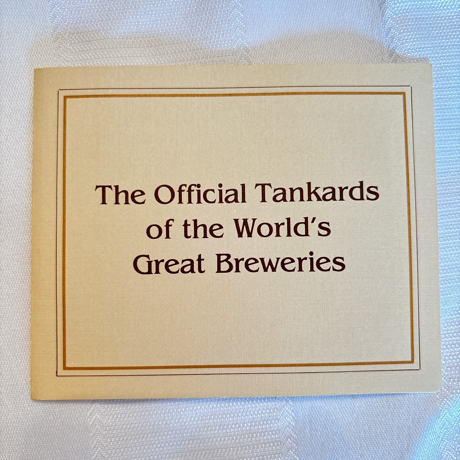 Fosters Lager Tankards of the World's Great Beers 1981 Franklin Mint Porcelain