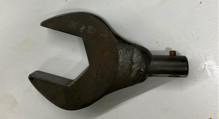 Belknap RJE-24M 24mm Open End Torque Wrench Insert
