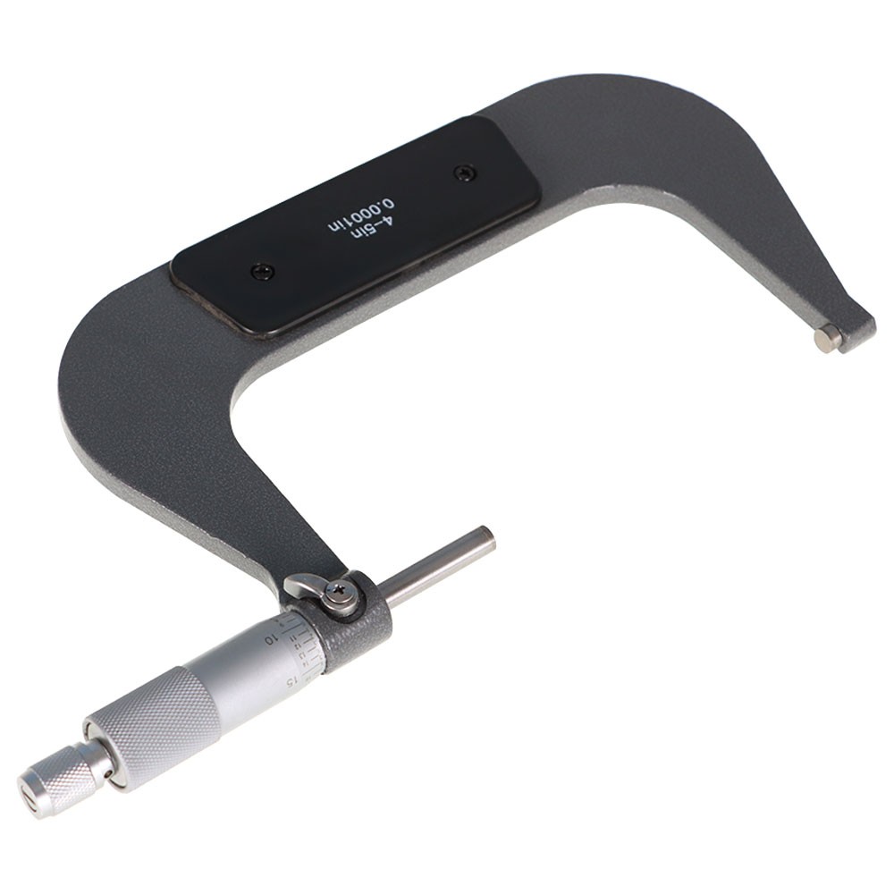4-5" .0001" Carbide Tipped Precision Micrometer - Outside Micrometer