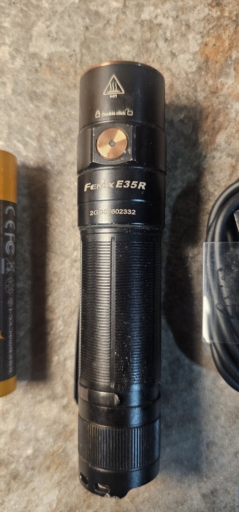 Fenix E35R EDC 3100 Lumens USB-C Rechargeable EDC High Performance Flashlight