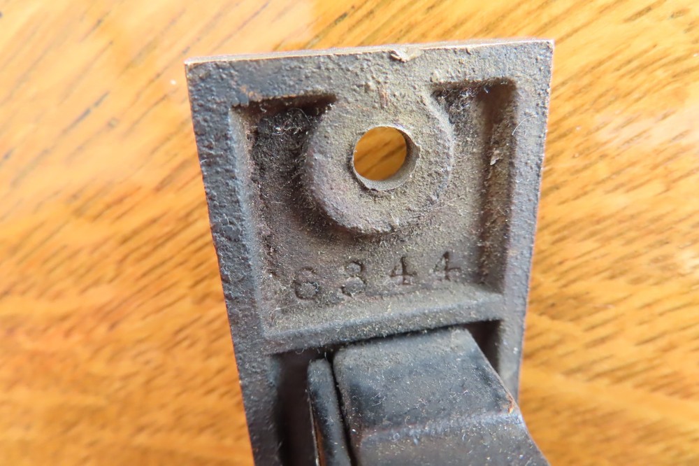 Antique Sargent Easy Spring Bare Mortise Lock -2 Push Buttons Plus key