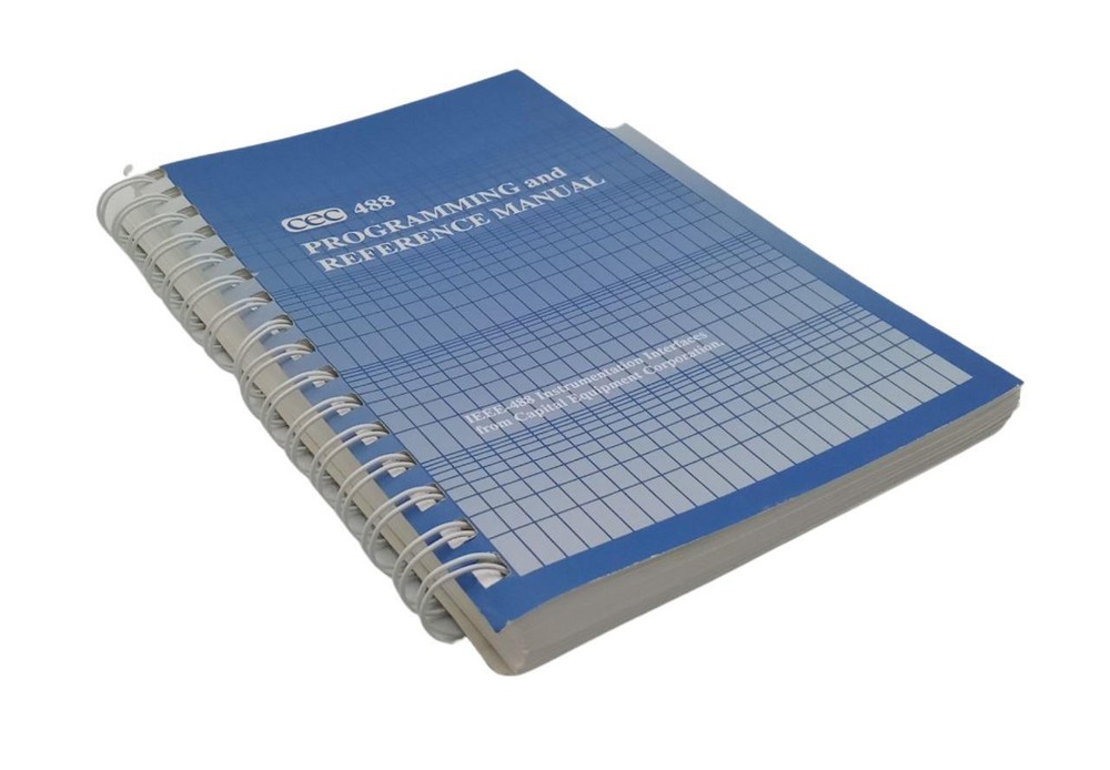 Capital Equipment Corp. IEEE-488 Instrumentation Interface Programming Manual