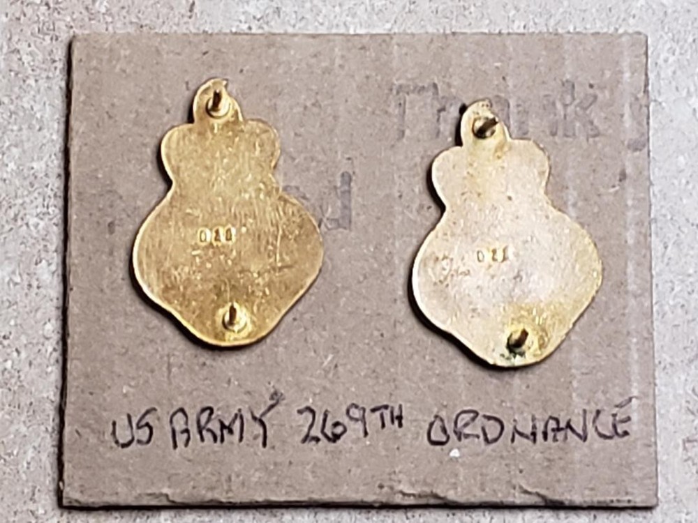 269th Ordnance Battalion DUI Crest (Pair)