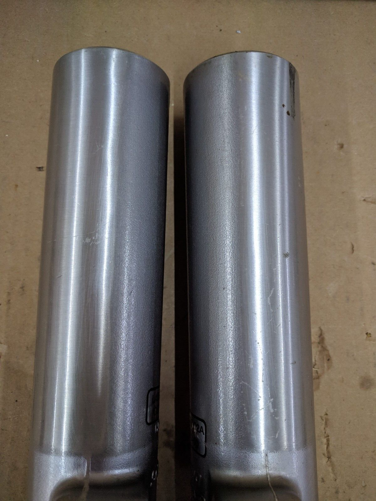2000-2013 Harley-Davidson Touring Lower Fork Sliders Legs (Read)