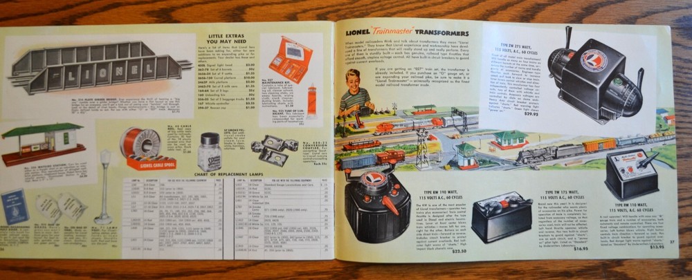 Lionel 1953 Original Catalog
