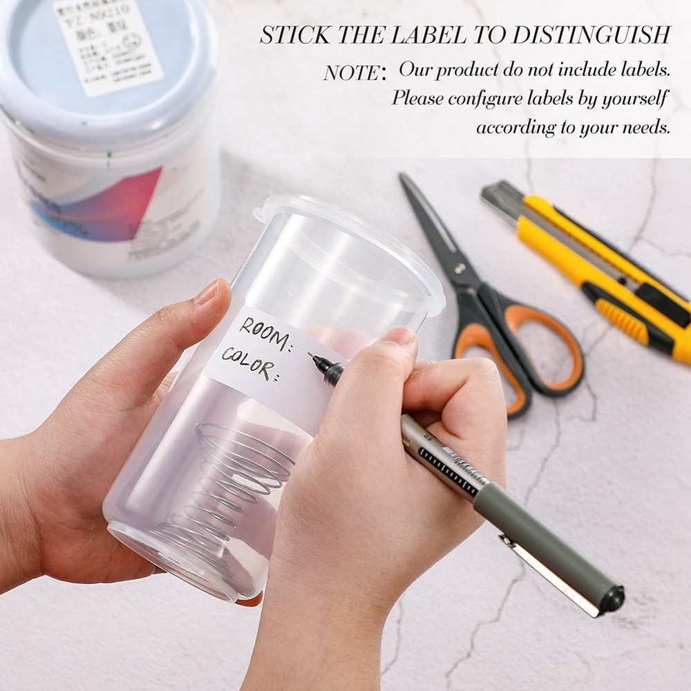 Paint Container Touchup Cups Paint Storage Cups with Lids Paint Storage6975