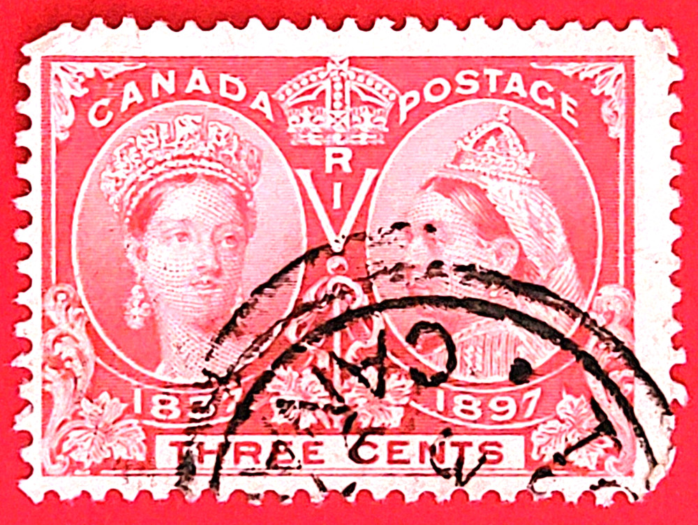 Canada Stamp # 53 "Diamond Jubilee" Used