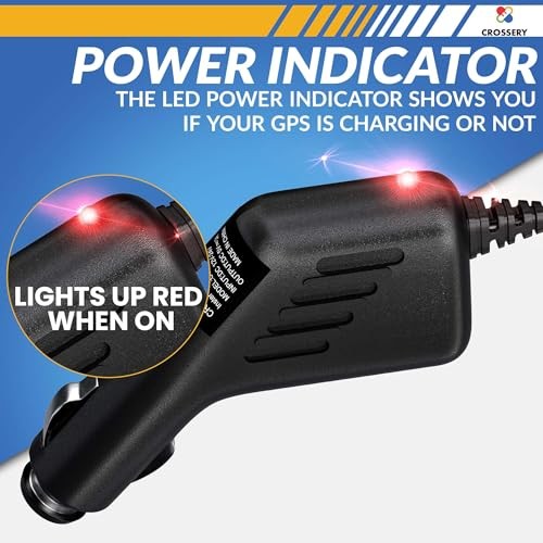 TND Car Charger for Magnetic Slice Compatible with Rand McNally GPS TND Tablet