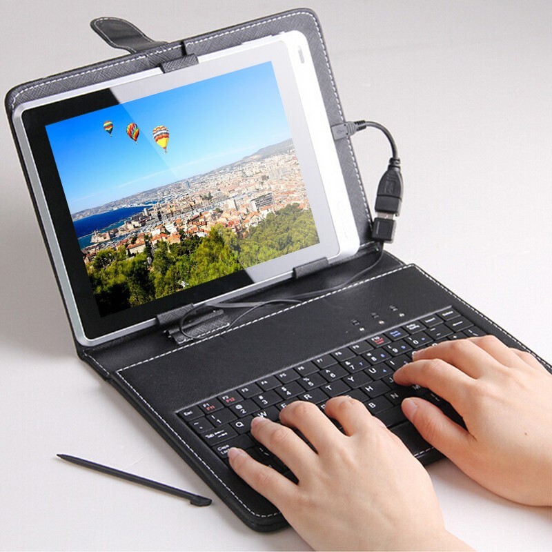 Android 10 Ten Core 8 Inch HD Game Tablet Computer PC GPS Wifi Bundle Keyboard