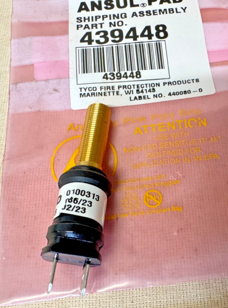 ANSUL Part No: 439448 Protracting Actuation Device (PAD)