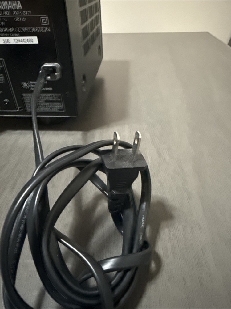 Yamaha RX-V377 AV Receiver + Remote Tested Bundle